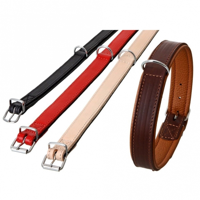 Karlie Rondo Halsband unterlegt - Schwarz - 27mm/62cm rondounterlegt 2 .jpg