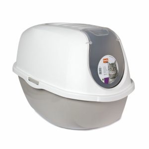 Karlie Flamingo Katzentoilette Smart Cat – Grau