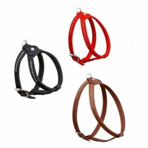 Karlie Buffalo Strass Geschirr – Rot – 10 mm / 20-27 cm