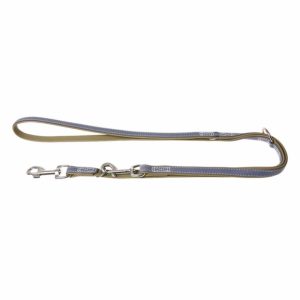 Karlie Vintage Trend Leine – Rauchblau/Moosgrün – 200cm / 22mm