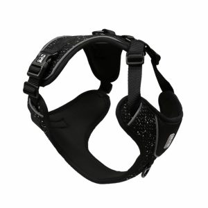 Duvoplus EXPLOR Ultimate Fit No-Pull-Geschirr – granite black – M – 40-49cm – 49-65cm