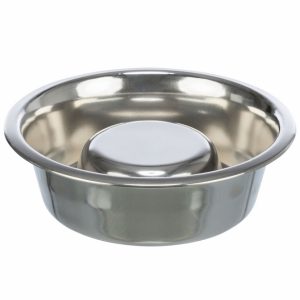 Trixie Slow Feeding Edelstahlnapf – 0,6 l/ø 17 cm