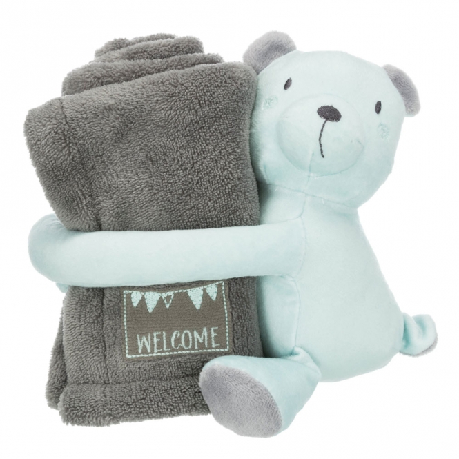 Trixie Junior Kuschel-Set - grau/mint 37110 2.jpg