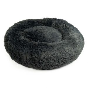 Duvoplus Donutbett Snug – dunkelgrau – L – 80x80x17cm
